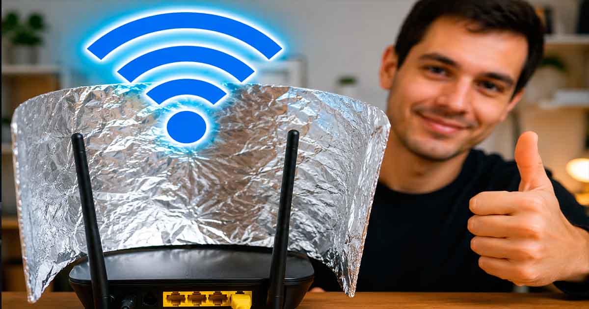 Truque de Mestre: Como Usar Papel Alumínio para Dobrar o Sinal do Wi-Fi no Quarto